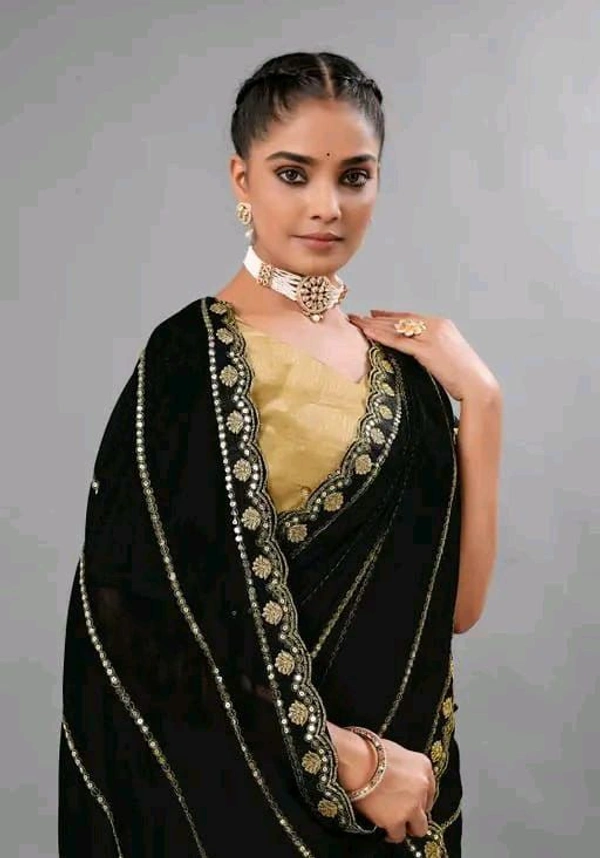 Aaryahi Gorgeous Georgette Women's SareesVol 14 Mo 0.3 - Free Size