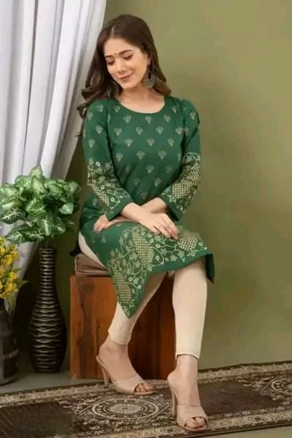 Fancy Cotton Kurtis For Women Mo 1.0 - S
