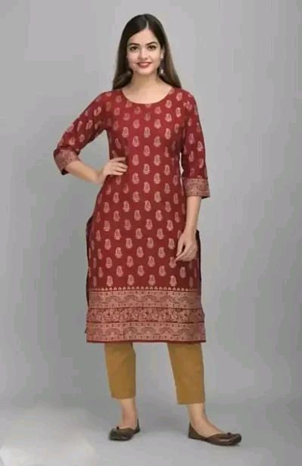 Fancy Cotton Kurtis For Women Mo 0.3 - M