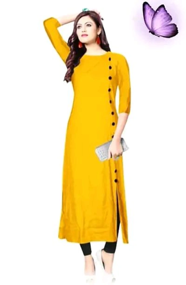 Trendy Rayon Kurti for Women good 0.1 - L