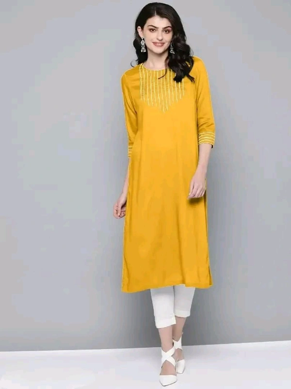 Fancy Rayon Kurti for Women Good 0.1 - S