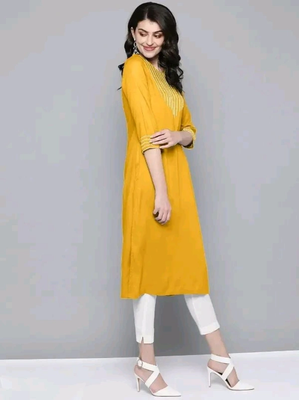 Fancy Rayon Kurti for Women Good 0.1 - M