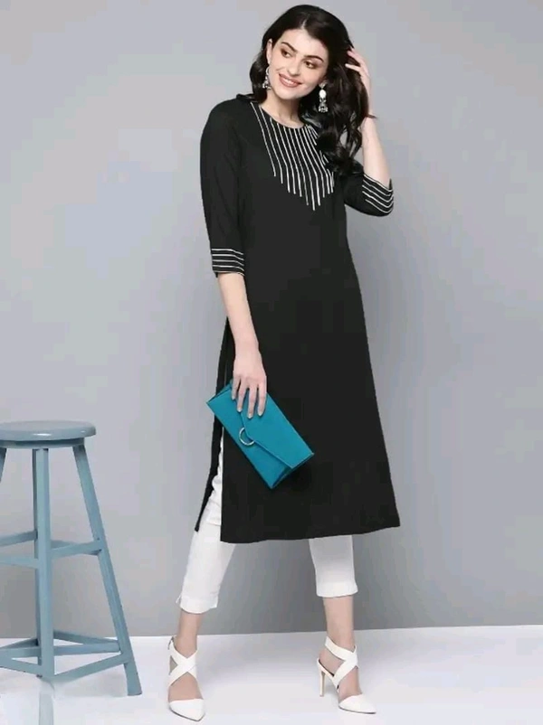Fancy Rayon Kurti for Women Good 0.192 - M