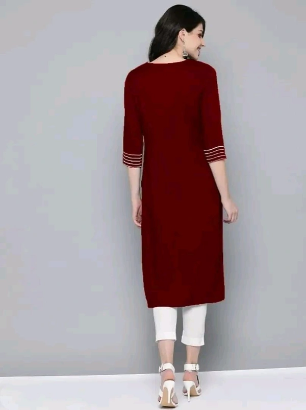 Fancy Rayon Kurti for Women Good 0.4 - M