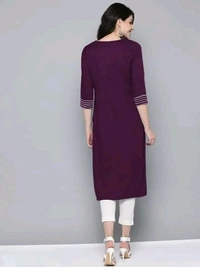 Fancy Rayon Kurti for Women Good 0.4 - M