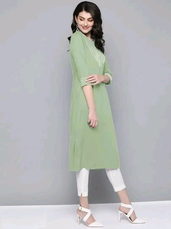 Fancy Rayon Kurti for Women Good 0.7 - L
