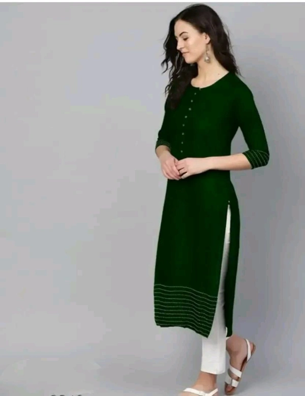 Trendy Rayon Kurti for Women good 0.6 - XL