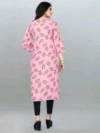 Olive Crepe Printed Kurtas For Women Good 0.6 - 2XL