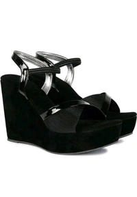 Velvet,Nubuck Wedge Sandals Modran 0.1 - IND7