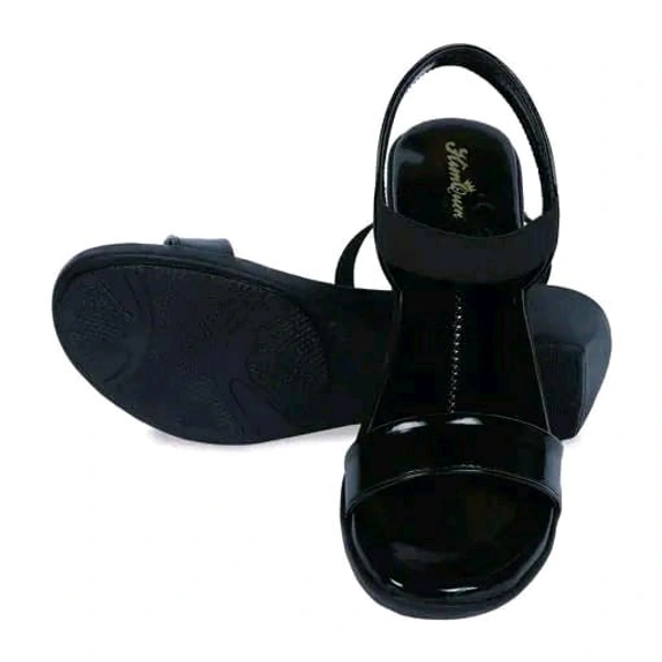  Syntethic Leather Flat Sandals* - IND7