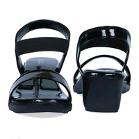  Syntethic Leather Flat Sandals* - IND7