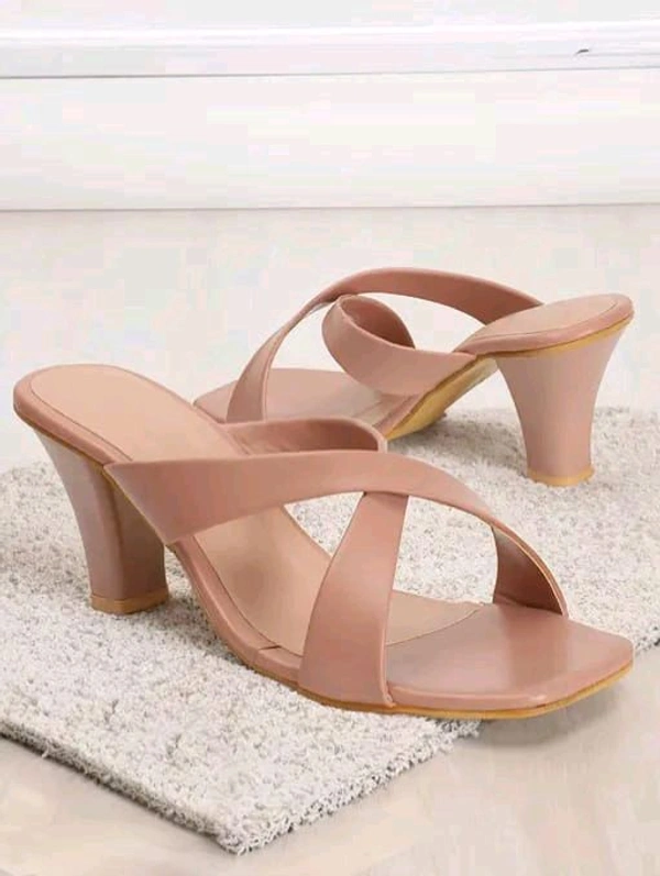 Syntethic Leather Heel Sandals Modran 0.1 - IND3