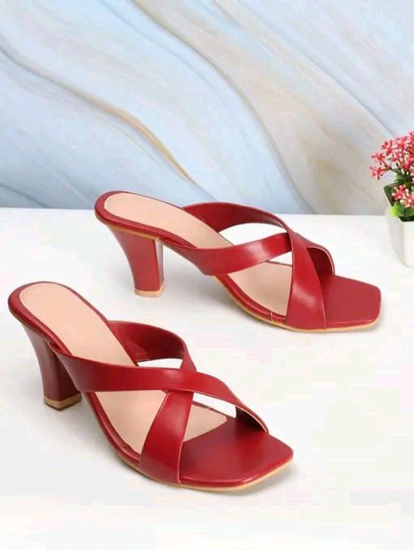 Syntethic Leather Heel Sandals Modran 0.3 - IND8