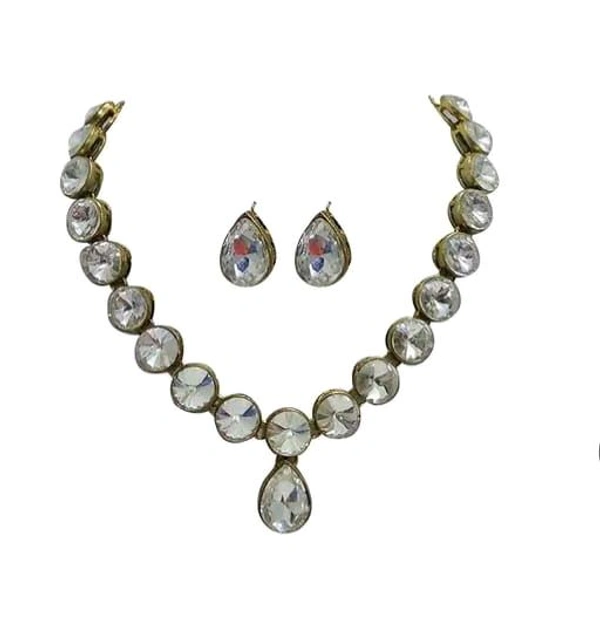 Ladies Twinkling Stylish Alloy Jewellery Sets Modran 0.1 - Free Size