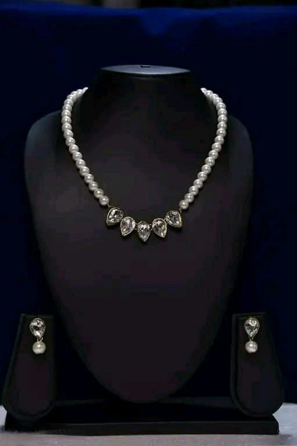 Ladies Twinkling Stylish Alloy Jewellery Sets Modran 0.4 - Free Size