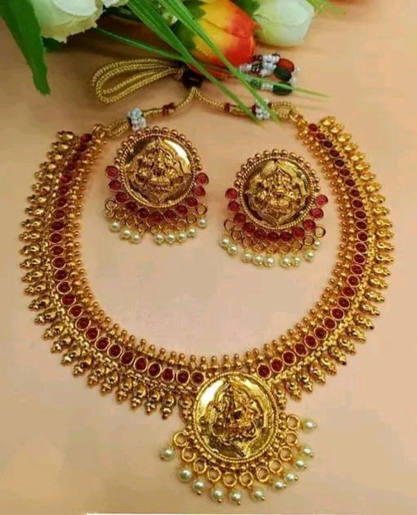 Women's Copper Gold Plated Jewellery Set Modern 0.2 - Free Size
