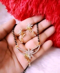 Princess Glittering Mangalsutras Modran 0.1 - Free Size