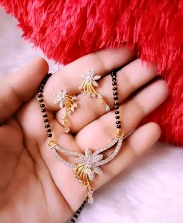 Princess Glittering Mangalsutras Modran 0.1 - Free Size