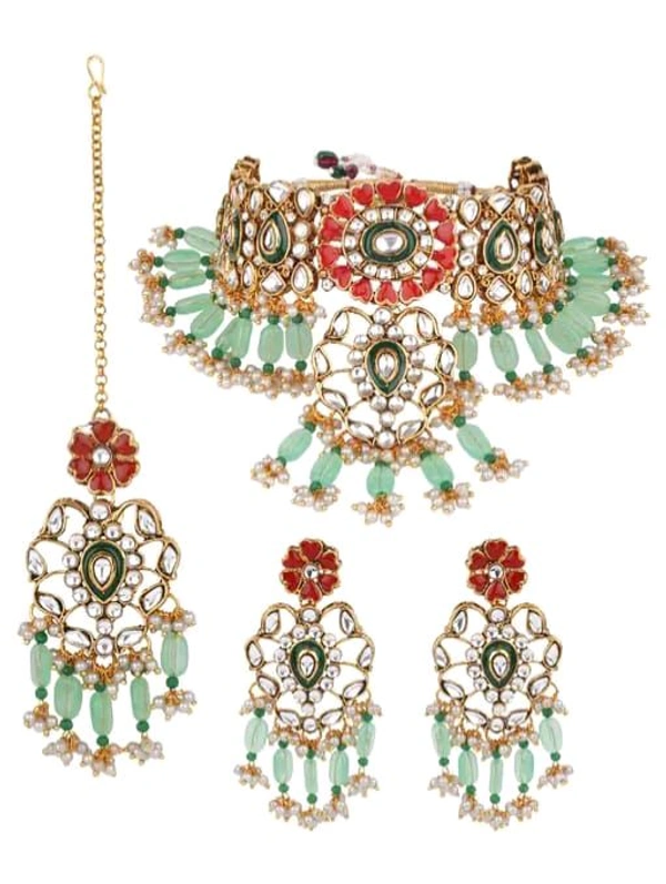 Feminine Glittering Jewellery Sets Modran 0.1 - Free Size