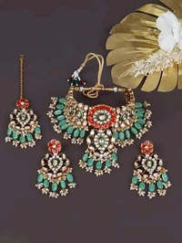 Feminine Glittering Jewellery Sets Modran 0.1 - Free Size
