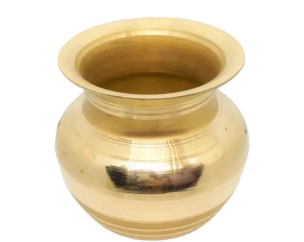 HOLYMONT99 Pure Brass Puja Lota  - Medium