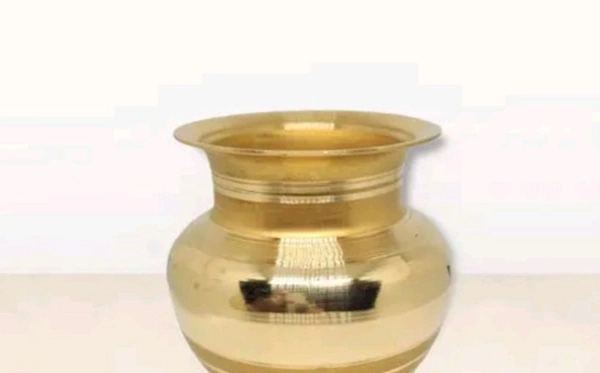 HOLYMONT99 Pure Brass Puja Lota  - Medium