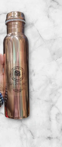 HOLYMONT99 Pure Copper 1Litre Water Bottle  - Small