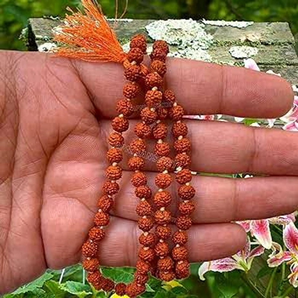 HOLYMONT99 100% Pure Black pepper Or small size  rudraksha mala 850 - Small