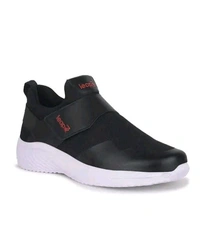 LEAP7X by Liberty FLATRON-1E Printed Black Sports Non Lacing - IND-6 (Size: 25.7 cm