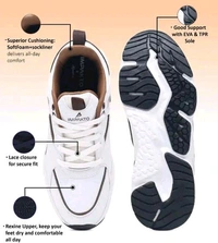 Relaxed Fashionable Men Sports Shoes Mo 0.1 - IND-6 (Size: 24.1 cm)