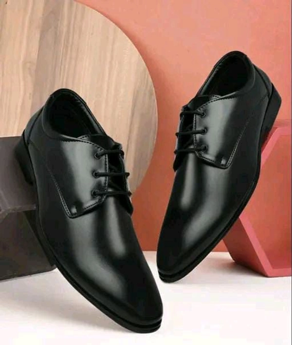 Ajanta Men Formal Shoes with Lace-Up Derby Shoes,Perfect for Formal,Business & Parties Mo 0.2 - IND-6 (Size: 24.1 cm)