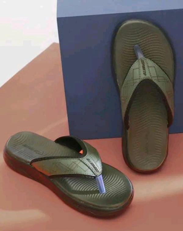 Ajanta Flip Flops For Men Model 0.1 - IND-9 (Foot Length Size: 26.7 cm)