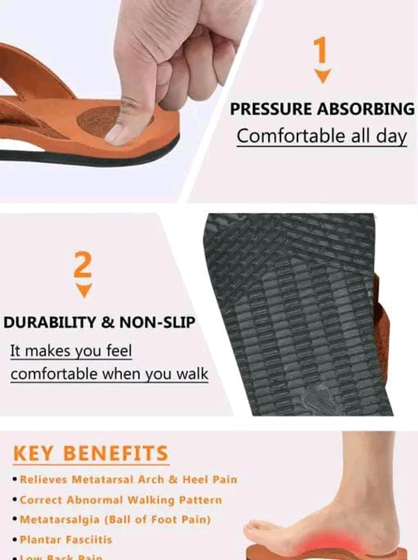 Ajanta Relaxed Trendy Men Flip Flops 0.1 - IND-6 (Foot Length Size: 24.1cm)