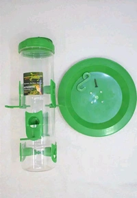 Trendy Bird Feeders 2 Pieces Green