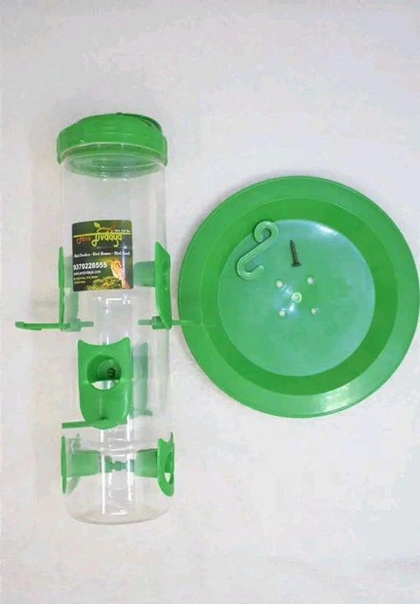 Trendy Bird Feeders 2 Pieces Green
