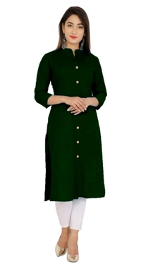 Stylish Cotton Blend Kurti For Women Mo 0.1 - S