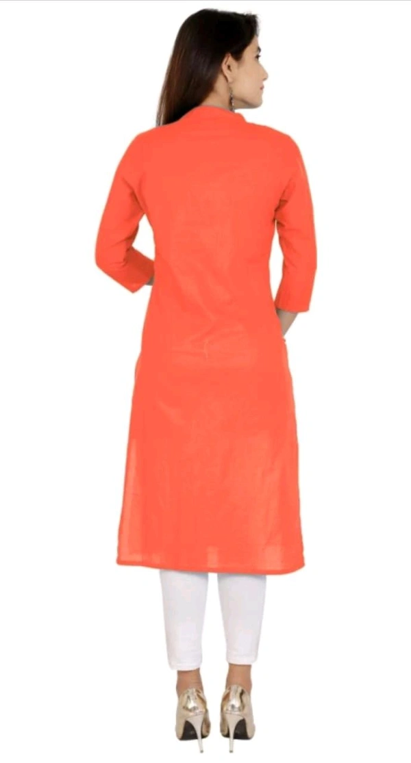 Stylish Cotton Blend Kurti For Women Mo 0.2 - L