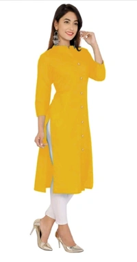Stylish Cotton Blend Kurti For Women Mo 0.3 - M