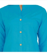 Stylish Cotton Blend Kurti For Women - L