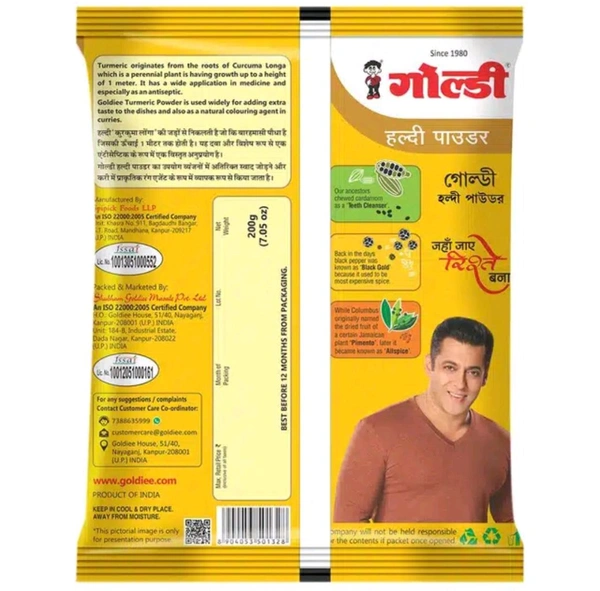 Goldiee Turmeric Powder 200g