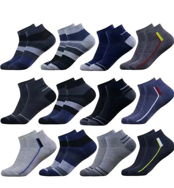 Men Ankle Length Socks - Cash