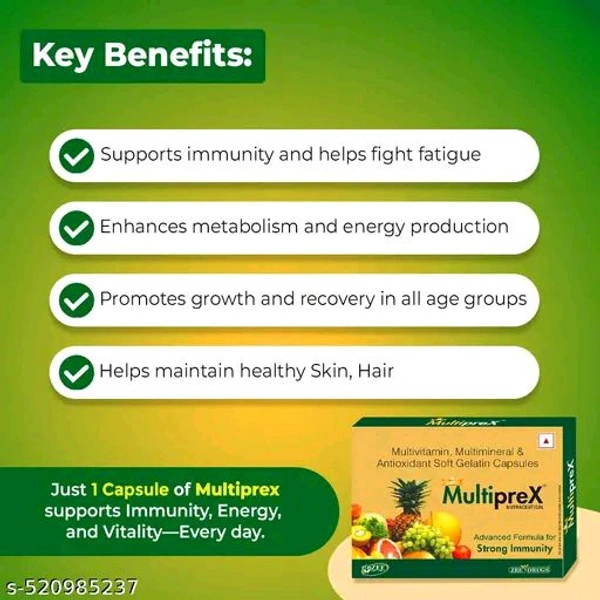 New Collections Of Vitamins & Mineral Capsules