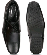 Bata SD Black Men's Derby Formal Shoes - 10