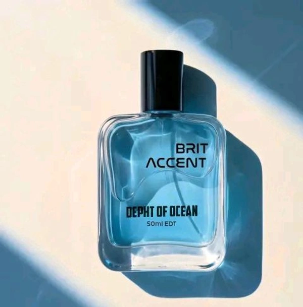 BRIT ACCENT|Depth of Ocean| Long-Lasting|Premium |Specially Currated for Unisex| Eau de Toilette - 50 ml (For Men & Women)