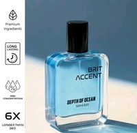 BRIT ACCENT|Depth of Ocean| Long-Lasting|Premium |Specially Currated for Unisex| Eau de Toilette - 50 ml (For Men & Women)