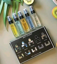 BRIT ACCENT | Perfume Gift Pack for Men | 5 x 8ml | Premium Fragrances| Eau de Toilette - 40 ml (For Men)