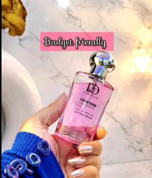 Divine Delight Together 30 ML Women Perfume | Long Lasting Eau de Parfum | Floral Sweet & Musky Fragrance | Luxury Women s Perfume for Daily Wear & Gifting