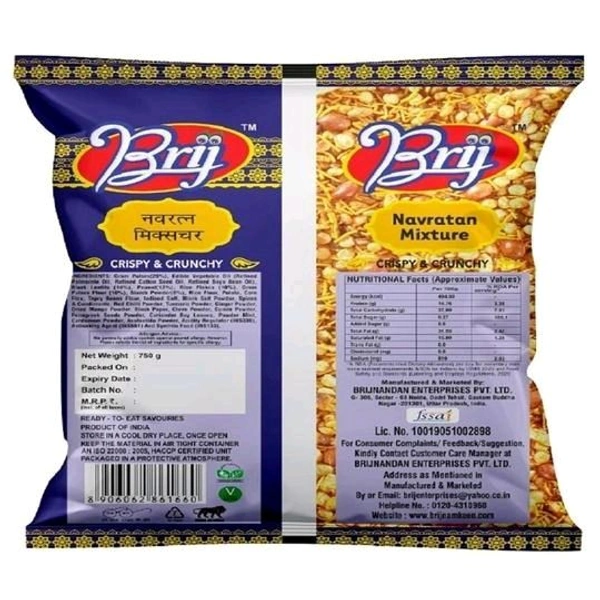 Brij Crispy & Crunchy Navratan Mixture 750 g