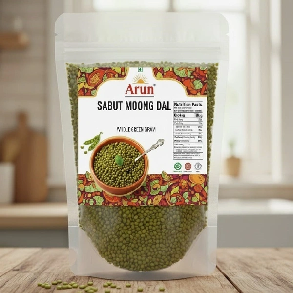 Arun Moong Sabut Dal 1Kg