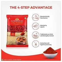 Aashirvaad Chilli Powder, 200g Pack, Red Hot Chilli Powder with No Added Flavours and Colours